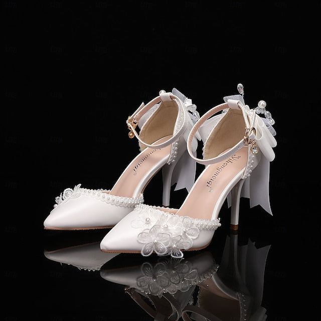 Party Shoes Women's Wedding White