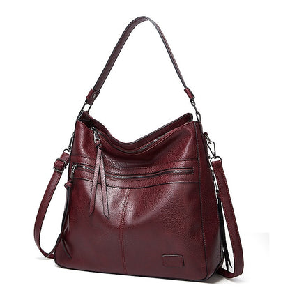 Bag PU Crossbody Women's Leather Shoulder Hobo Tote
