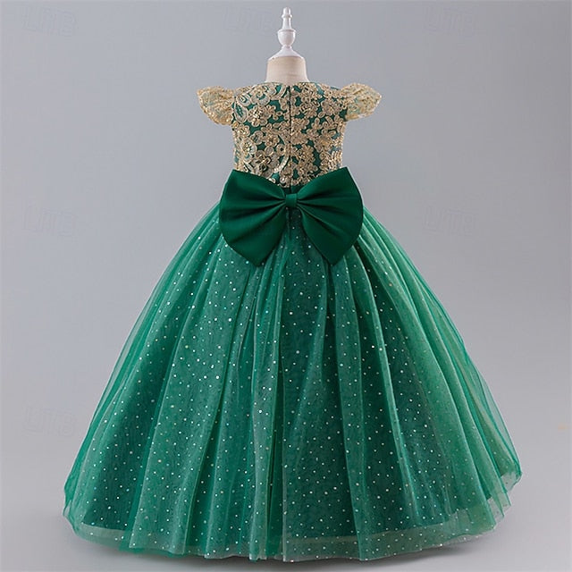 Kid's Girls' Flower Dress Girl Princess