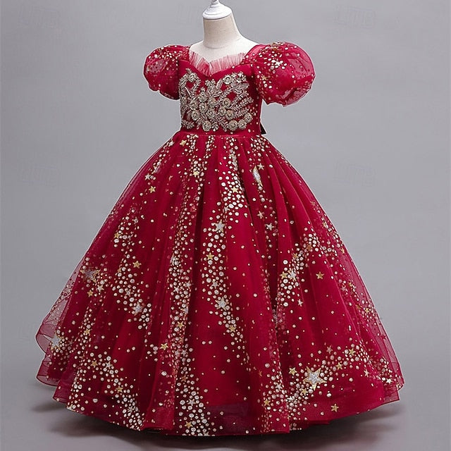 Dress Flower Kid's Girl Princess Girls'