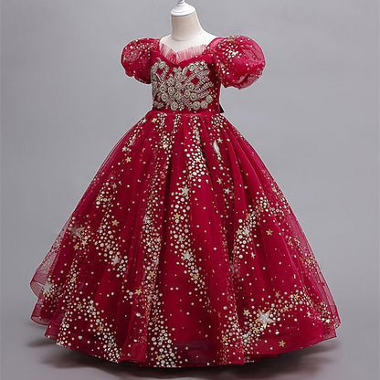 Dress Flower Kid's Girl Princess Girls'