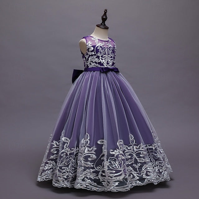 Girl Flower Girls' Dress Kid's Princess