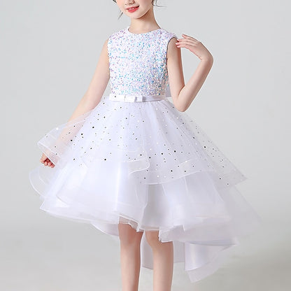 Princess Party Girl Girls' Flower Dress