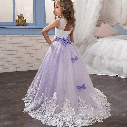 Formal Girl Lace Girls' Dress Flower