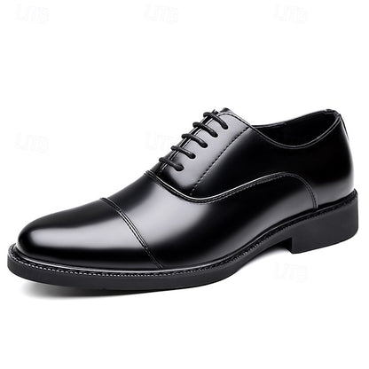 Cap-Toe Brown Classic Men's Oxford Shoes Design –