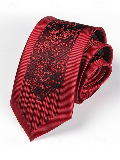 Tie - 6cm Men's Stripe Positioning Narrow Pattern