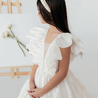 Formal Girl Flower Girls' Dress Communion First