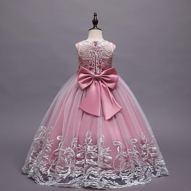 Girl Flower Girls' Dress Kid's Princess