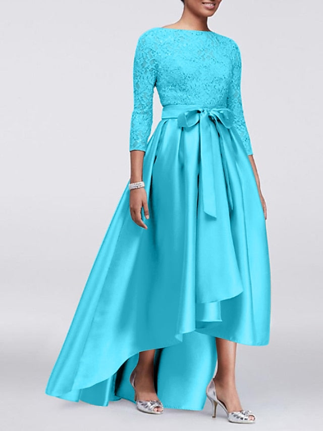 the Bride Mother of Size Wedding Dress Plus Elegant A-Line Guest