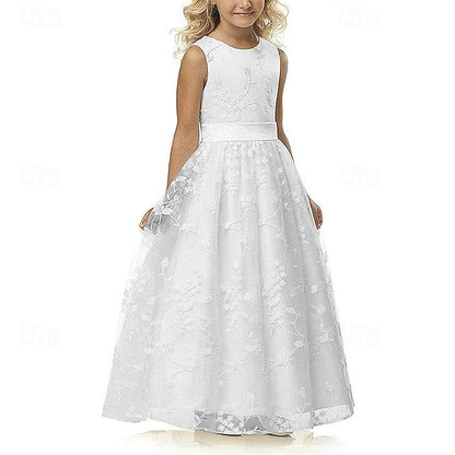 Princess Kid's Flower Girls' Dress Girl