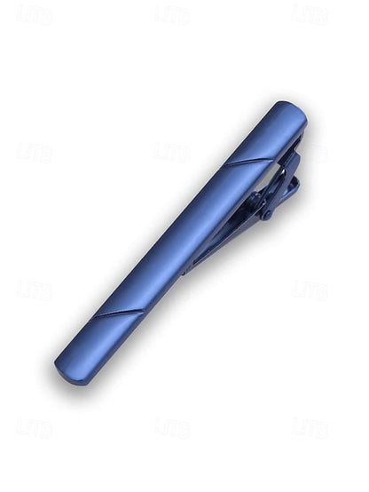 Men's Classic 7 Colors Tie Metal - Clip Available