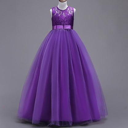 Girls' Flower Girl Party Dress Evening Gown