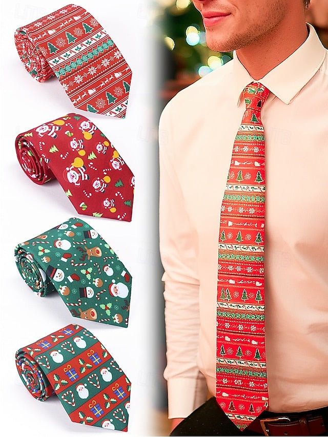 Neckwear Ties and Festive – Holiday Men's Christmas Fun