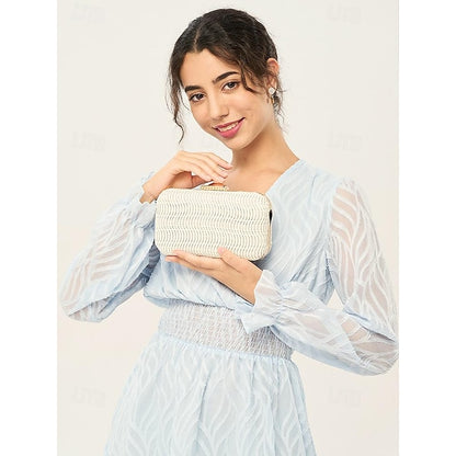 Clutch Bag Wristlet Leather Women's Evening PU Party