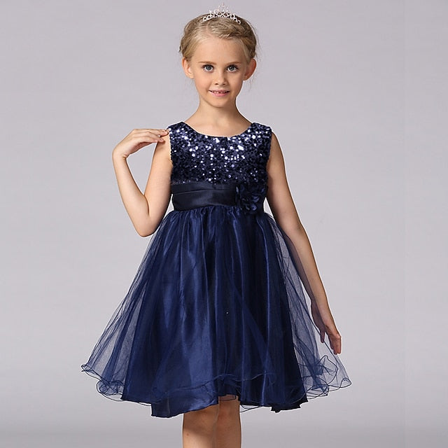 Party Wedding Girl Girls' Flower Dress