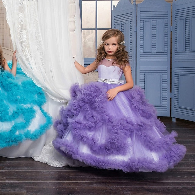 Princess Flower Girl Kid's Girls' Dress