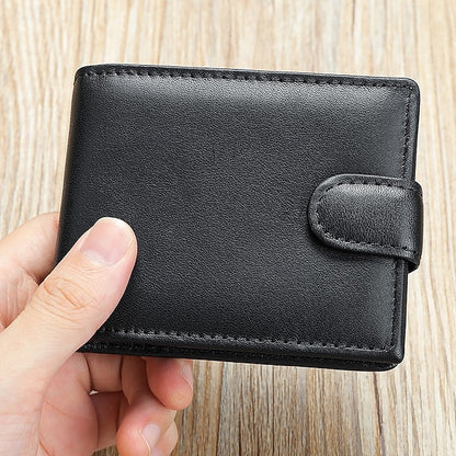 wallet card leather purse multi top cowhide layer Genuine coin