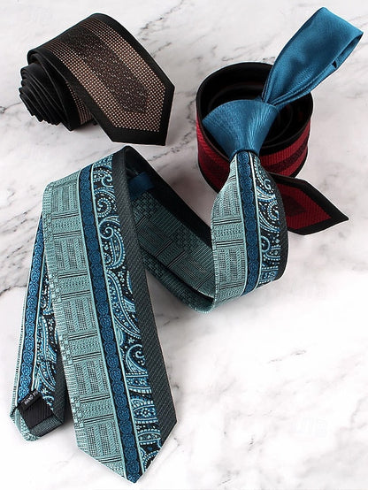 Pattern with Polyester Men's Necktie Classic