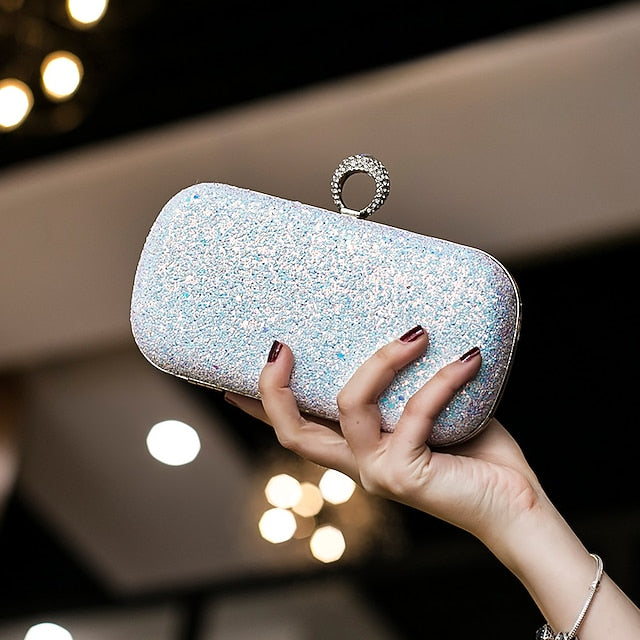 Bags Wristlet Bag PU Evening Clutch Women's Leather