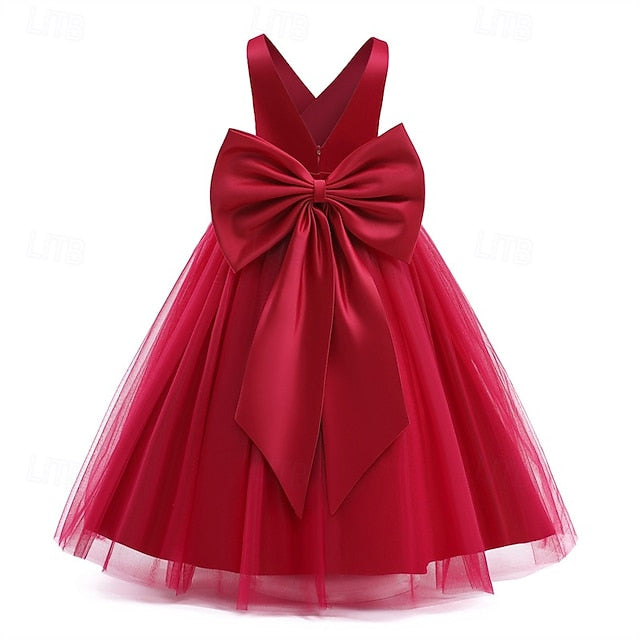 Girls' Princess Flower Dress Girl Kid's
