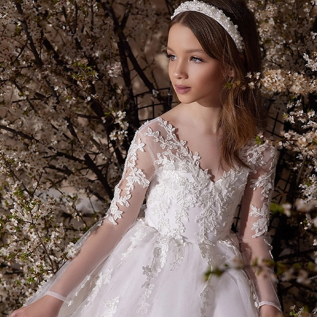 Princess First Girl Girls' Formal Flower Dress