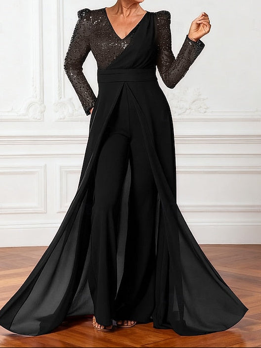 Elegant Dress Jumpsuits Mother of Shine Bride Sparkle the