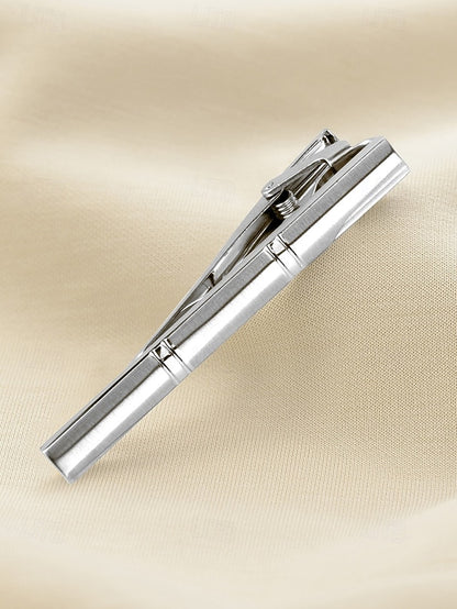 Tie - Slim Men's Metal Clip