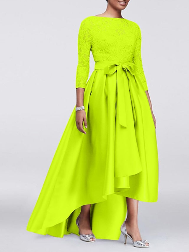 the Bride Mother of Size Wedding Dress Plus Elegant A-Line Guest