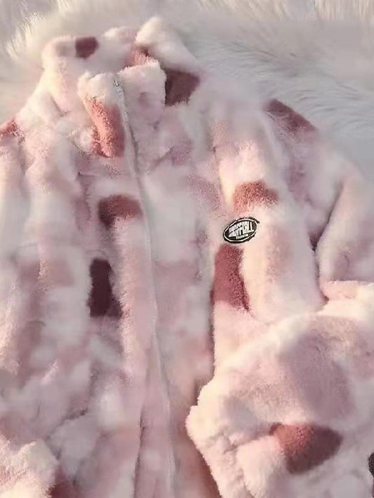 Fur Jacket Teddy Coat Fleece Women's Faux Warm