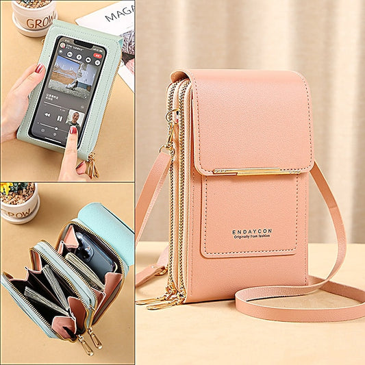 Phone Mobile Bag Crossbody Women's Wallet Purse Coin