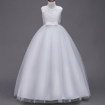 Girls' Flower Girl Party Dress Evening Gown