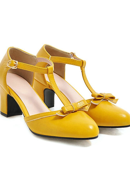 1950s Vintage Shoes 20s Chunky T-strap heels Roaring Heels Retro