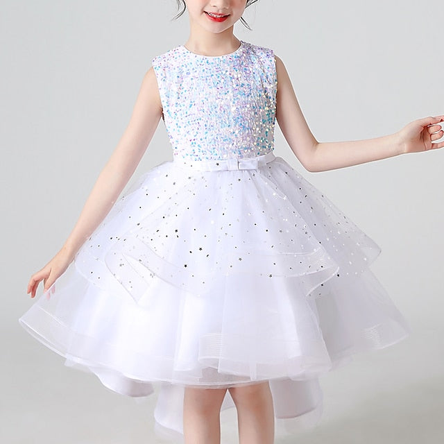 Princess Party Girl Girls' Flower Dress
