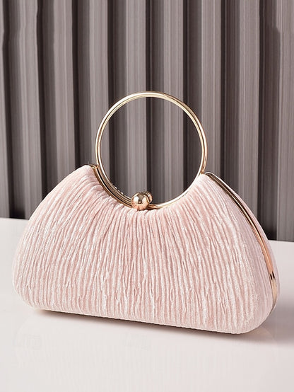 Handbag Party Velvet Women's Christmas Elegant Red –