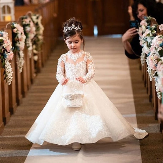 Dress Girls' Princess Flower Girl Kid's