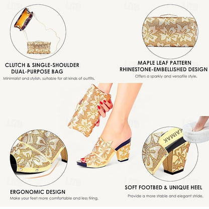 Wedding Women's Party Bridal And Heels Shoes