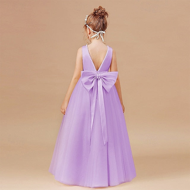 Girls' Girl Dress Princess Kid's Flower