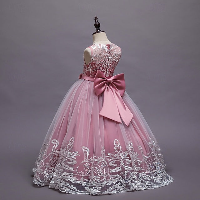 Girl Flower Girls' Dress Kid's Princess