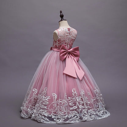 Girl Flower Girls' Dress Kid's Princess