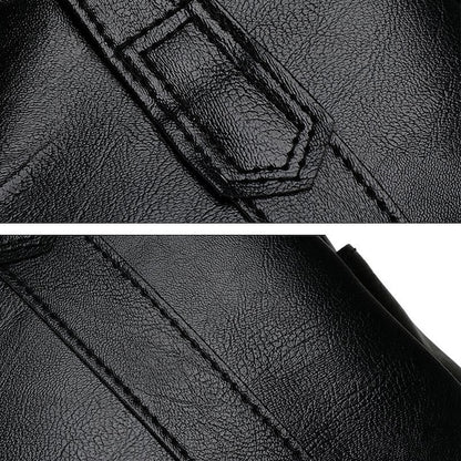 Bag Black – Leather Large Faux Women's Tote Stylish