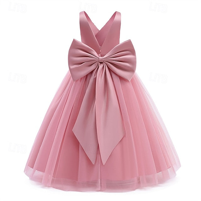 Girls' Princess Flower Dress Girl Kid's