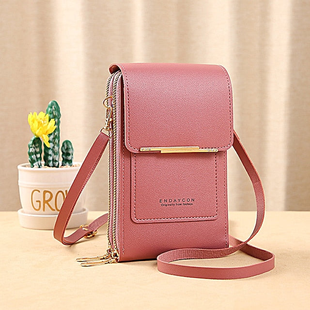 Women's Crossbody Mobile Purse Phone Bag Coin Wallet