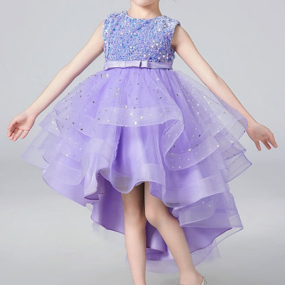 Princess Party Girl Girls' Flower Dress