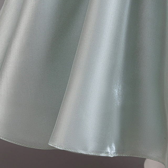 Sleeveless Dress Girls' Wedding Toddler Party Floral