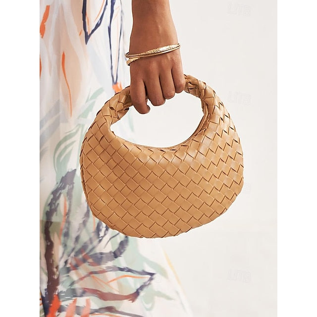 Bag Evening Handbag Leather Women's PU Party Wristlet