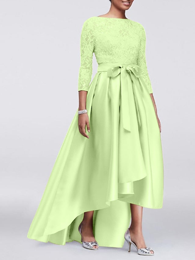 the Bride Mother of Size Wedding Dress Plus Elegant A-Line Guest