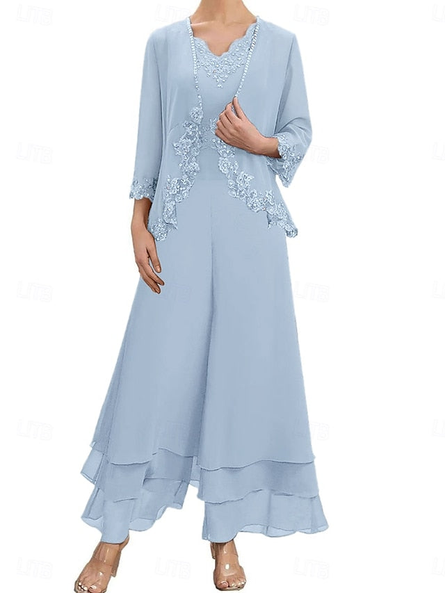 Dress Sets Guest of Mother the Elegant Bride Wedding