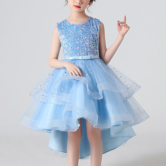 Princess Party Girl Girls' Flower Dress