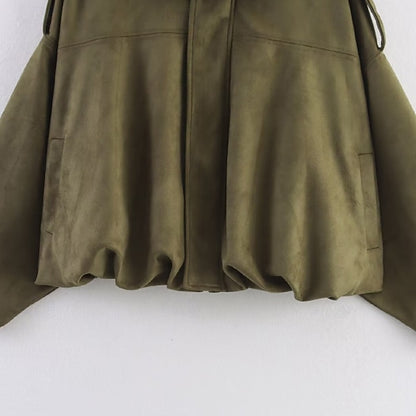 Jacket Zipper Pocket Warm Casual Women's Comfortable