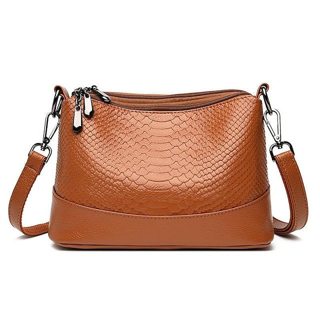 Leather Hobo Crossbody Bag Shoulder PU Women's